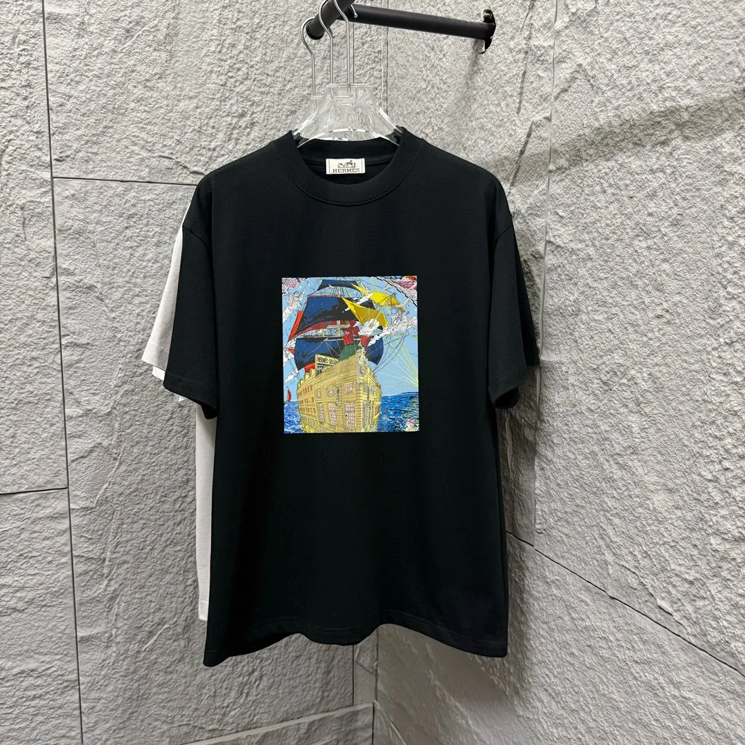 Herme* * 2025 New Arrival T Same Style ：Black White Size： S （90-130 ） M （120-150 ） L （140-165 ） XL （160-180 ） XXL （180-210 ）
